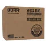 Caja con 500 Filtros de papel para Cafetera Marca Bunn Modelo 20138.0000